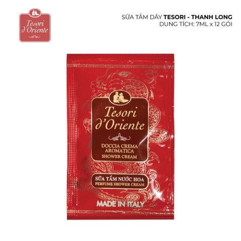 12 Gói Dùng Thử Sữa Tắm Nước Hoa Tesori D'Oriente 9ml