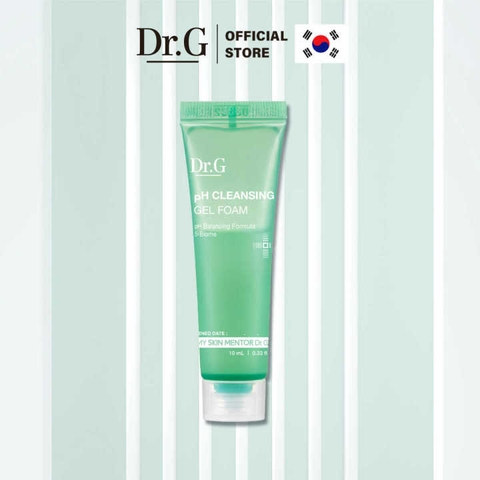 Gel Rửa Mặt Tạo Bọt Dr.G pH Cleansing Gel Foam 10ml