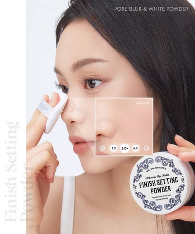 Phấn Phủ Trong Suốt Dạng Bột Kiềm Dầu Too Cool For School Artclass By Rodin Finish Setting Powder 10g