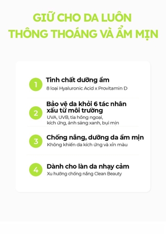 Kem Chống Nắng Dưỡng Ẩm, Chống Ánh Sáng Xanh Dành Cho Da Nhạy Cảm Dr.G Green Mild Up Sun Essence SPF50+ PA++++ 50ml