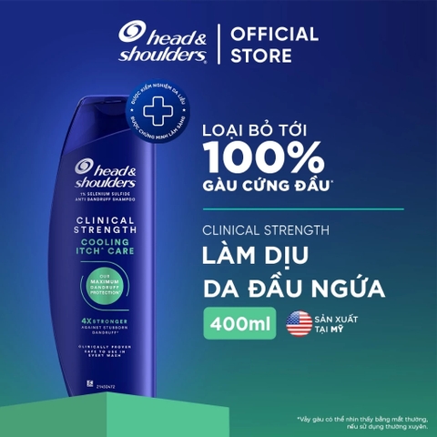 Dầu Gội Head&Shoulders Đặc Trị Chuyên Sâu Dành Cho Tóc Gãy Rụng 400ml