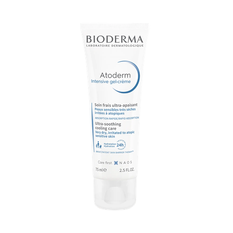 Gel Dưỡng Ẩm Bioderma Atoderm Intensive Gel-Crème Cho Da Khô Nhạy Cảm, Kích Ứng