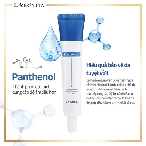 Kem Dưỡng La Bonita Vital Hyaluronic Acid Dưỡng Ẩm Sáng Da Và Tăng Độ Đàn Hồi 50ml