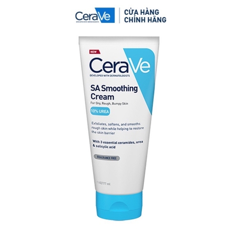 Kem Dưỡng Ẩm Dành Cho Da Khô Ráp, Sần Sùi CeraVe SA Smoothing Cream