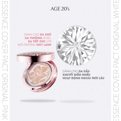 Phấn Nền Lạnh AGE 20's Kim Cương 12.5g