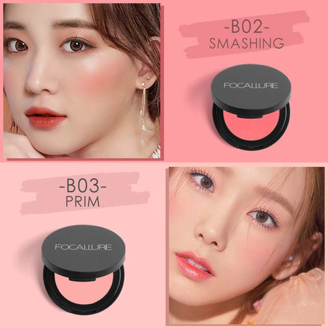 Phấn Má Hồng Focallure Trang Điểm Tự Nhiên 2.8g