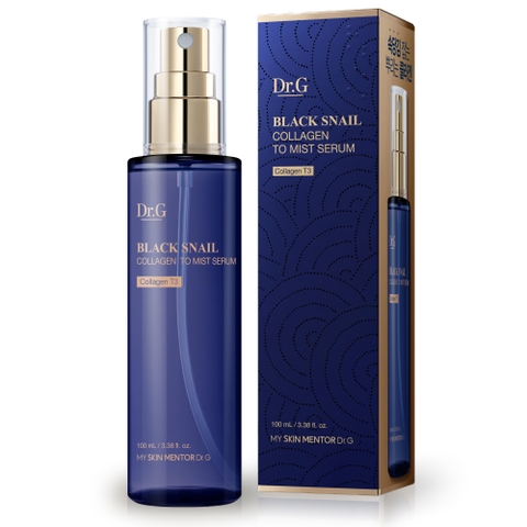 Tinh Chất Dạng Xịt Khoáng Căng Bóng Dr.G Black Snail Collagen To Mist Serum 100ml