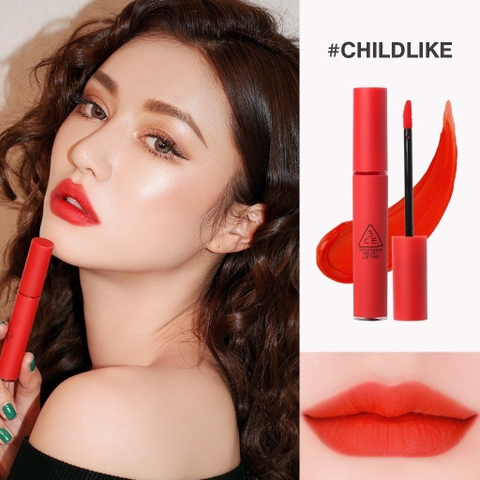 Son Kem Lì 3CE Mịn Màng Như Nhung Velvet Lip Tint 4g