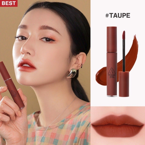 Son Kem Lì 3CE Mịn Màng Như Nhung Velvet Lip Tint 4g