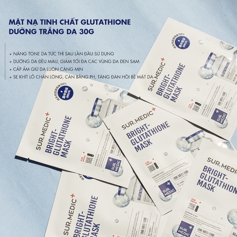 Mặt Nạ Sur.Medic+ Cao Cấp Cung Cấp Dưỡng Chất 30g