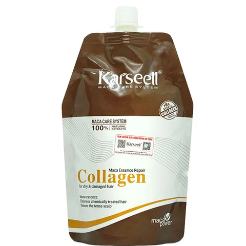 Kem Hấp Tóc Collagen Karseell Mâc Essence Repair Collagen 500ml