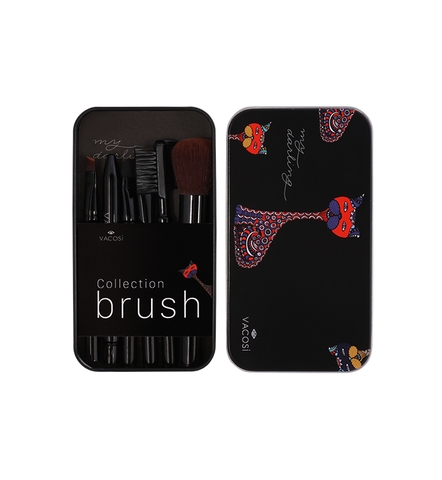 Hộp Cọ Du Lịch Vacosi My Darling 6 Cây BC23