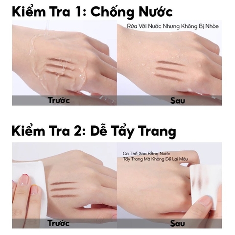 Chì Kẻ Mày Colorkey Thiết Kế Hai Đầu Tiện Dụng, Thích Hợp Vẽ Chân Mày Điêu Khắc 0.7g