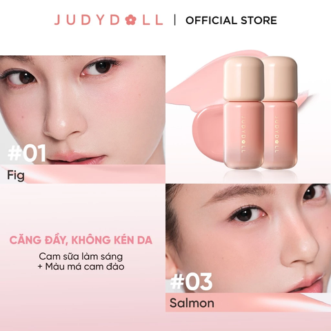 Má Hồng Kem Judydoll Blush Lotion Che Quầng Thâm 5g