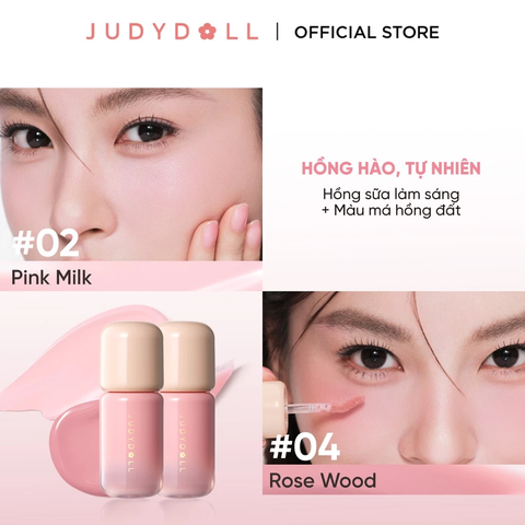 Má Hồng Kem Judydoll Blush Lotion Che Quầng Thâm 5g
