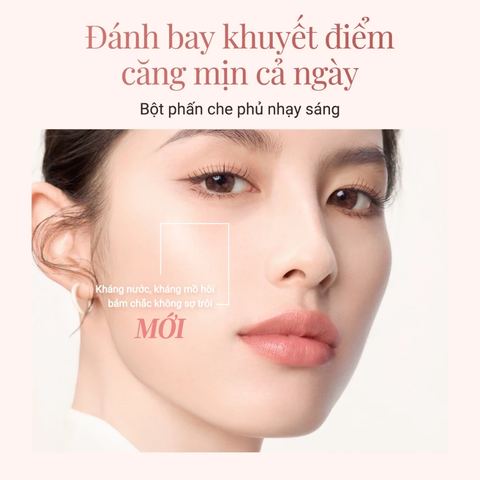 Kem Nền Carslan 4.0 Dạng Lỏng Kiềm Dầu Lâu Trôi Chống Thấm Nước Suốt 24H 30g