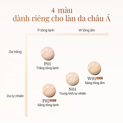 Kem Nền Carslan 4.0 Dạng Lỏng Kiềm Dầu Lâu Trôi Chống Thấm Nước Suốt 24H 30g
