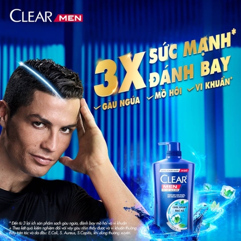 Dầu Gội Clear Sạch Gàu 410ml