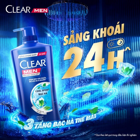 Dầu Gội Clear Sạch Gàu 410ml