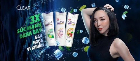 Dầu Gội Clear Sạch Gàu 410ml