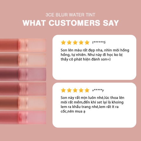 Son Kem 3CE Blur Water Tint 4.6g