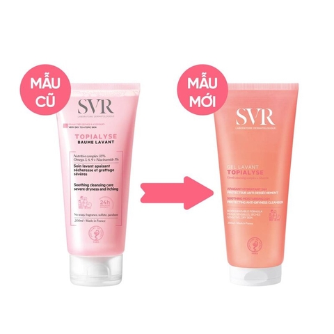Gel Rửa Mặt SVR Lavant Topialyse Dành Cho Da Khô Và Nhạy Cảm
