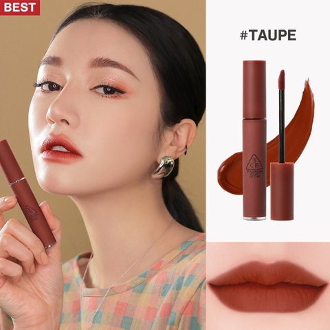 Son Kem Lì 3CE Mịn Màng Như Nhung Velvet Lip Tint 4g