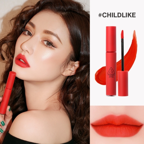 Son Kem Lì 3CE Mịn Màng Như Nhung Velvet Lip Tint 4g