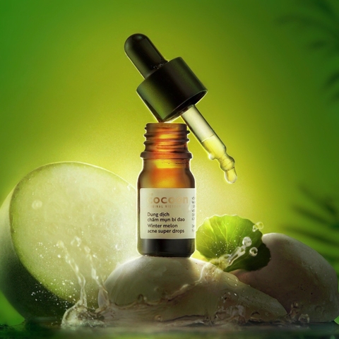 Dung Dịch Chấm Mụn Bí Đao Cocoon Ngăn Ngừa Mụn Sưng Viêm Winter Melon Acne Drops 5ml