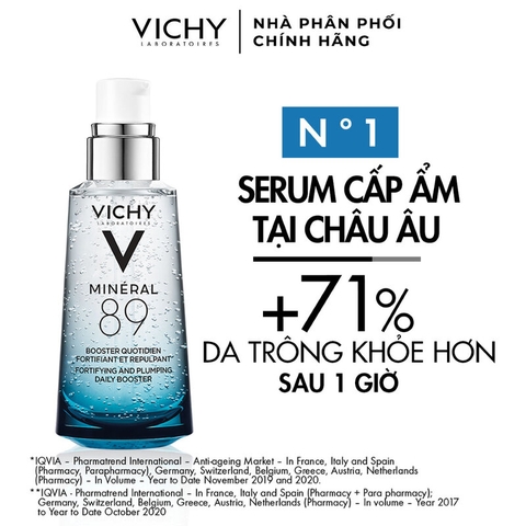 Serum Vichy Mineral 89 Khoáng Phục Hồi Chuyên Sâu