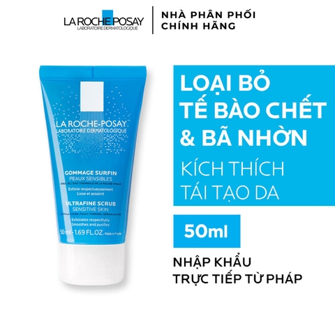 Gel Làm Sạch Tế Bào Chết La-Roche Posay Dành Cho Da Nhạy Cảm 50ml