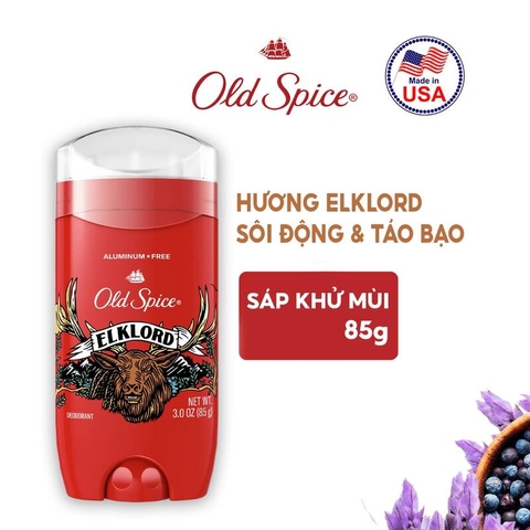 Sáp Khử Mùi Cho Nam Old Spice High Endurance Deodorant 85g