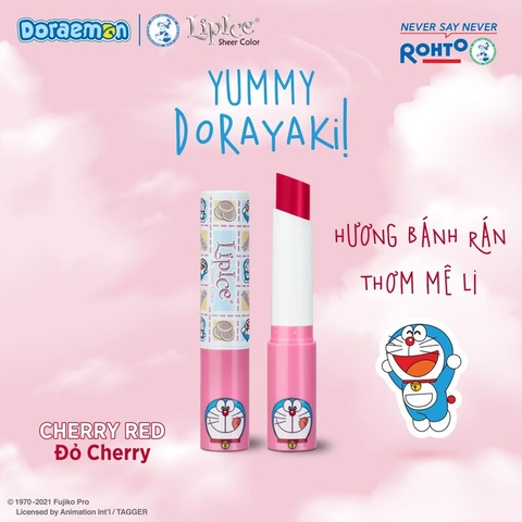 Son Dưỡng Có Màu Doraemon Lipice Sheer Colour Dorayaki 2.4g