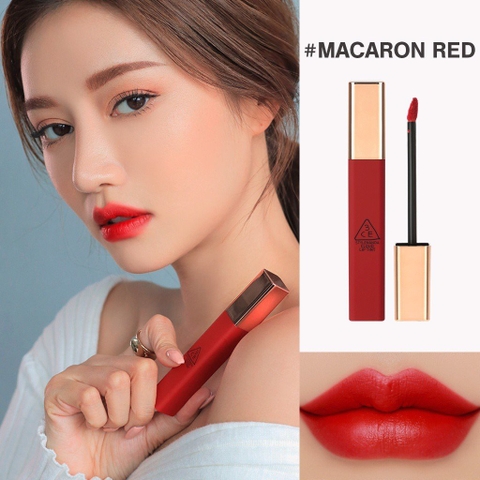Son Kem Lì 3CE Mịn Màng Như Nhung Velvet Lip Tint 4g