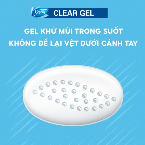 Gel Khử Mùi Secret Giảm Tiết Mồ Hôi 73g