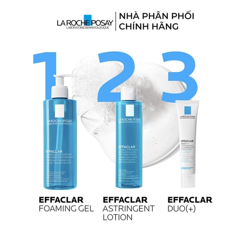 Sữa Rửa Mặt Tạo Bọt La Roche-Posay Effaclar Cho Da Dầu Nhạy Cảm