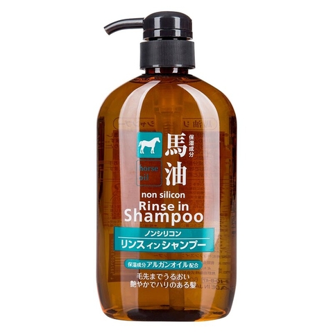 Dầu Gội Cosme Station Horse Oil Non Silicon Rinse In Shampoo Dưỡng Ẩm Tóc & Da Đầu 600ml