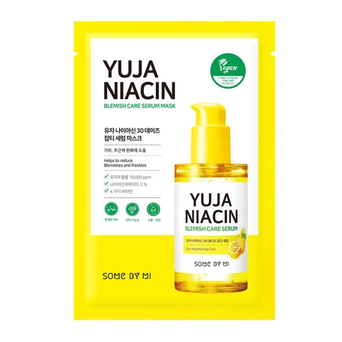 Mặt Nạ Some By Mi Yuja Niacin Blemish Care Serum Mask Dưỡng Sáng Da 25g