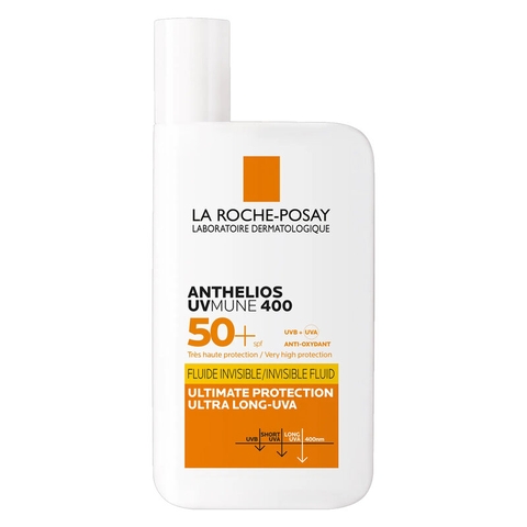 Sữa Chống Nắng La Roche-Posay Mỏng Nhẹ Bảo Vệ Da Tối Ưu Anthelios UVMune 400 SPF50+ 50ml
