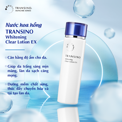 Nước Hoa Hồng Dưỡng Trắng Da Transino Whitening Clear Lotion EX 150ml