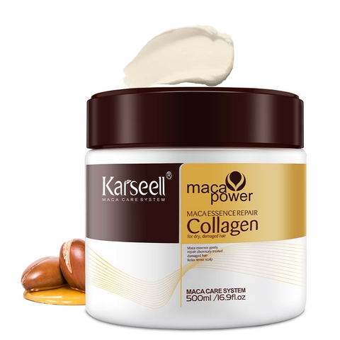 Kem Hấp Tóc Collagen Karseell Mâc Essence Repair Collagen 500ml
