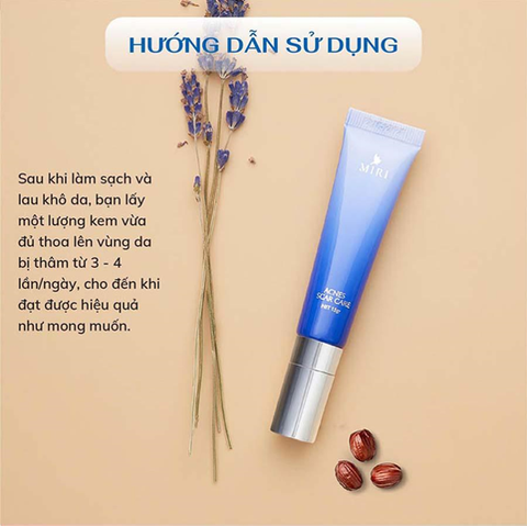Kem Thâm Mụn Miri Acnes Scar Care Làm Mờ Mụn Thâm 15g