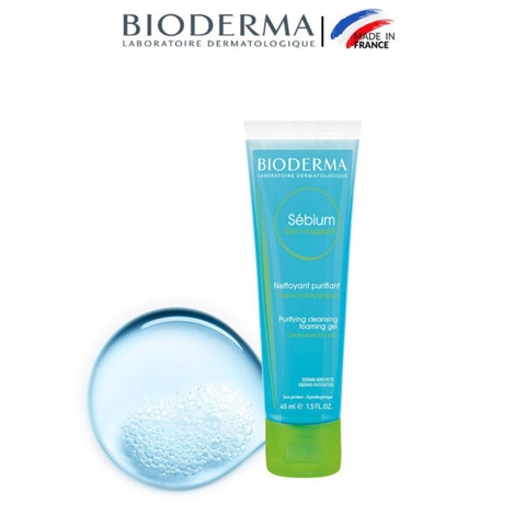 Gel Rửa Mặt Bioderma Dành Cho Da Dầu Và Hỗn Hợp