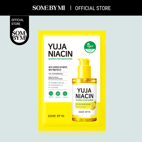 Mặt Nạ Some By Mi Yuja Niacin Blemish Care Serum Mask Dưỡng Sáng Da 25g
