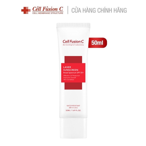 Kem Chống Nắng Cell Fusion C Laser Sunscreen 100 Cho Da Sau Laser 50ml