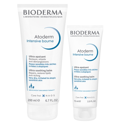 Kem Làm Dịu Da Bioderma Atoderm Intensive Baume Dành Cho Da Rất Khô Hoặc Da Nhạy Cảm