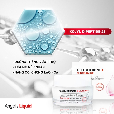 Kem Dưỡng Angel's Liquid Dưỡng Sáng Da, Mờ Thâm Nám + Niacinamide 50ml