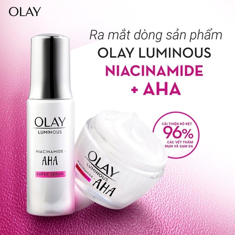 Kem Dưỡng Olay Niacinamide+AHA Tái Tạo & Ngừa Lão Hóa 50g