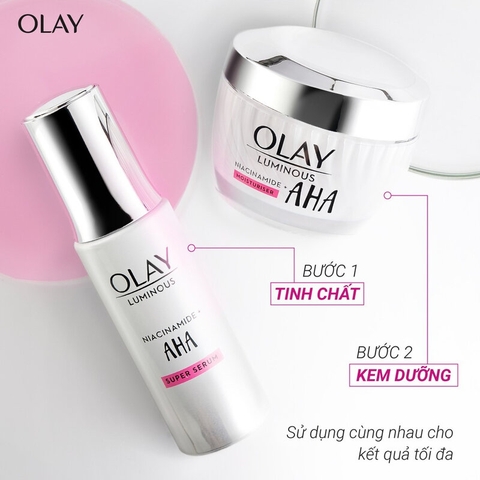 Kem Dưỡng Olay Niacinamide+AHA Tái Tạo & Ngừa Lão Hóa 50g