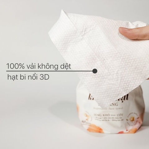 Khăn Mặt Khô EcoWipes Đa Năng Không Mùi Cuộn 80 Tờ
